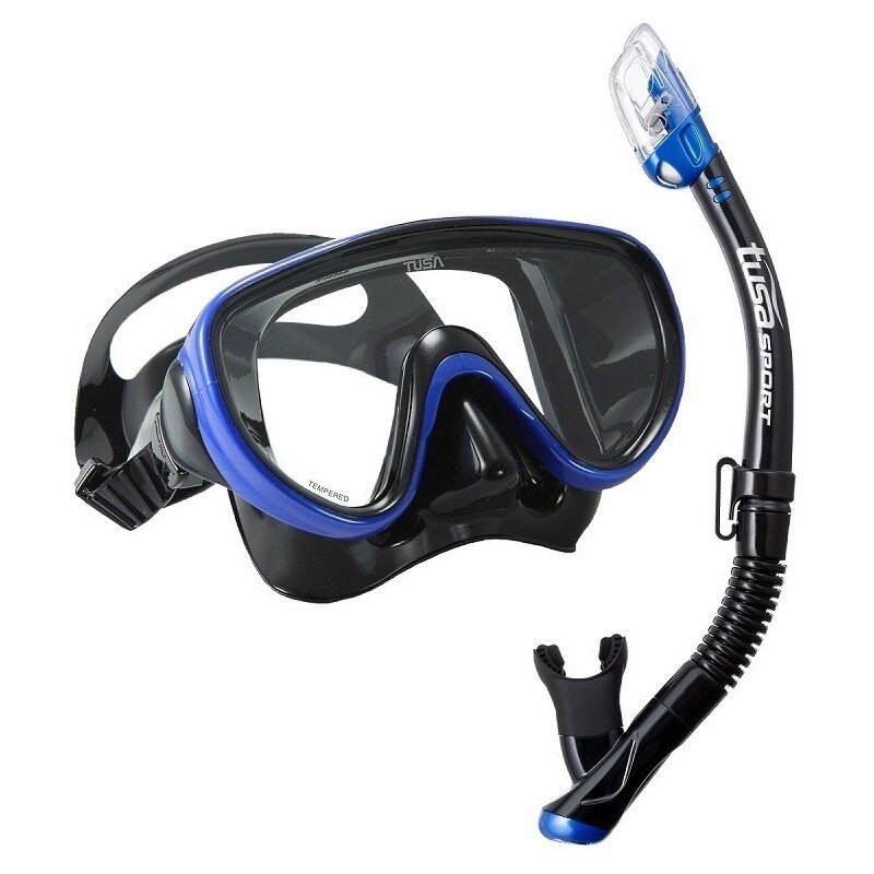 Комплект TUSA Sport Black Series UCR1625PQB (Маска, трубка)
