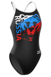 Юниорский купальник спортивный антихлор Flare Junior PBT I8