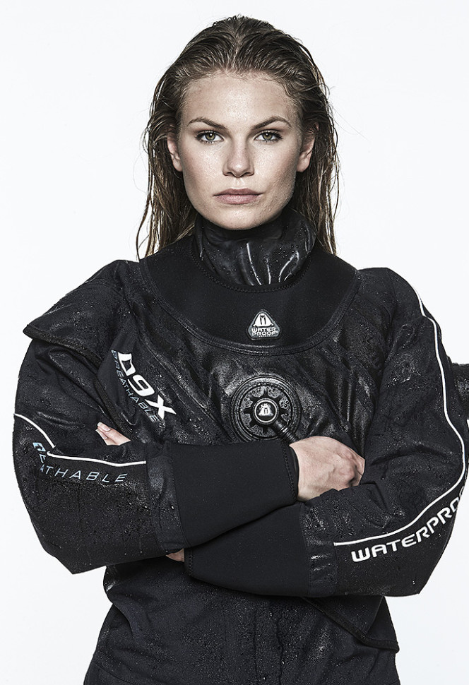Гидрокостюм сухой Waterproof D9 Extended Breathable, женский