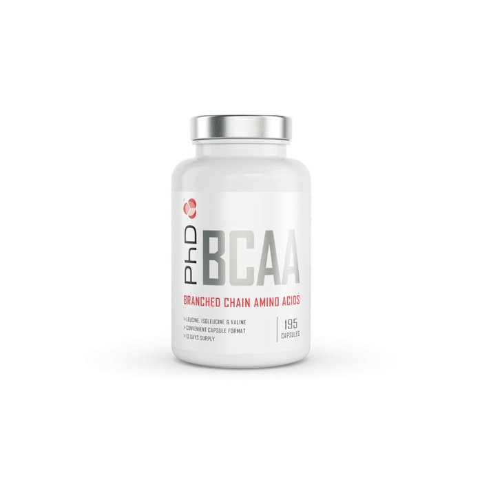 PhD BCAA&#039;s- 195 Tablets  500mg
