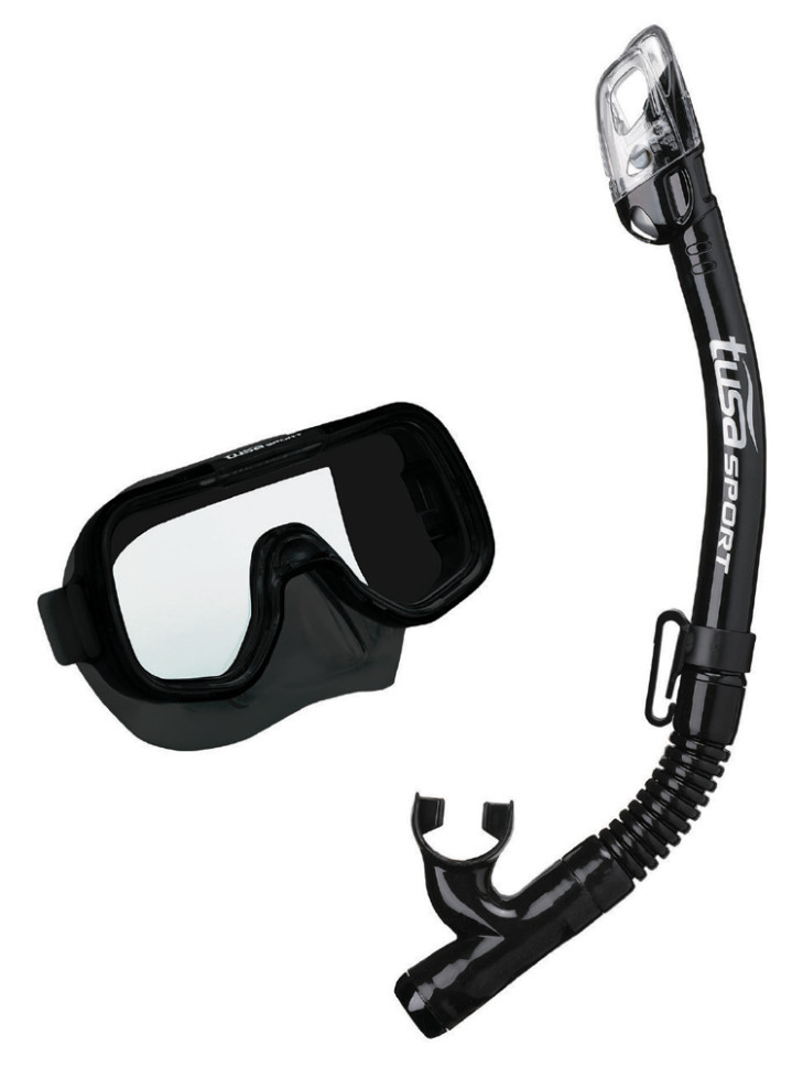 Комплект TUSA Sport UCR-2022 JUNIOR (Маска, трубка) / 4 цвета