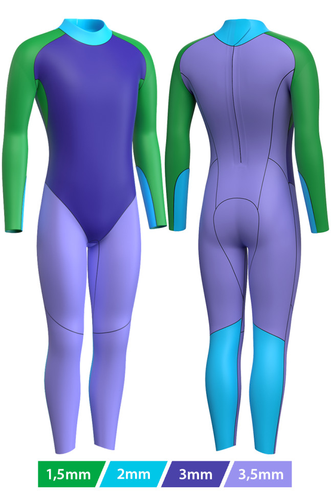 Гидрокостюм MAD WAVE MEN WETSUIT RAPID