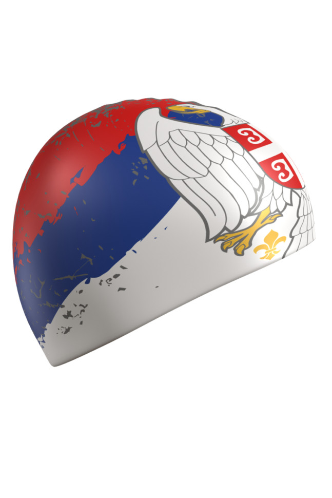Силиконовая шапочка SERBIA