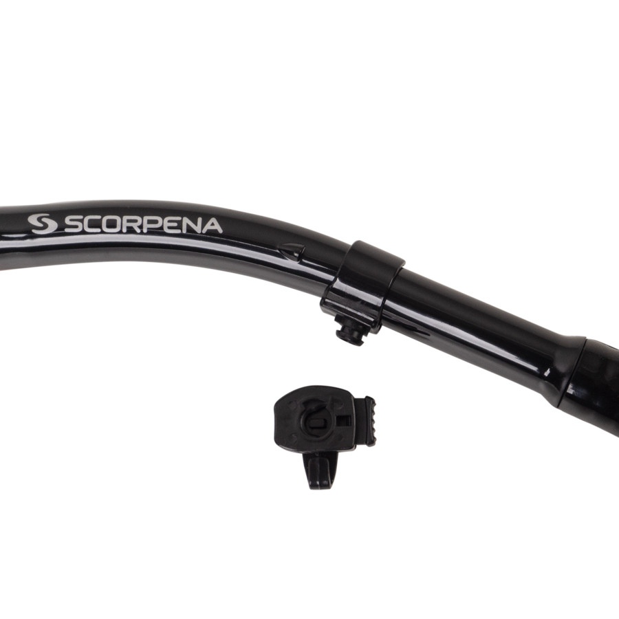 Трубка Scorpena K2 c двумя клапанами, прямая 