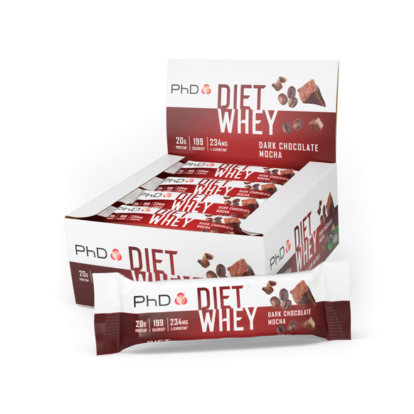 PhD Diet Whey Bar, диетический протеиновый батончик