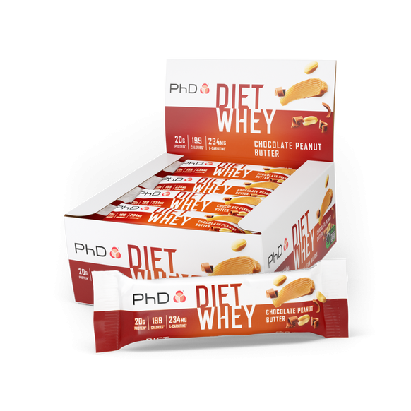 PhD Diet Whey Bar, диетический протеиновый батончик