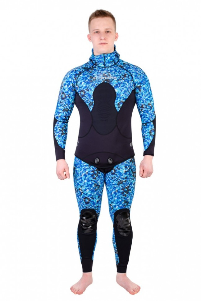 Гидрокостюм Scorpena C3 - 1.5 мм BLUE Camo