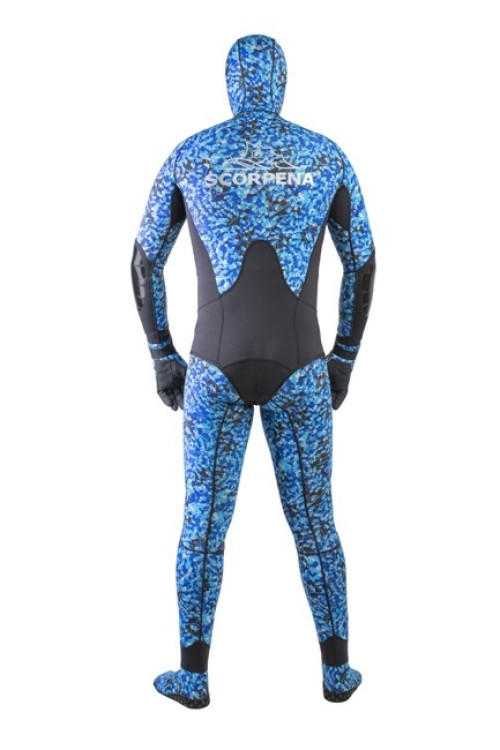 Гидрокостюм Scorpena C3 - 1.5 мм BLUE Camo