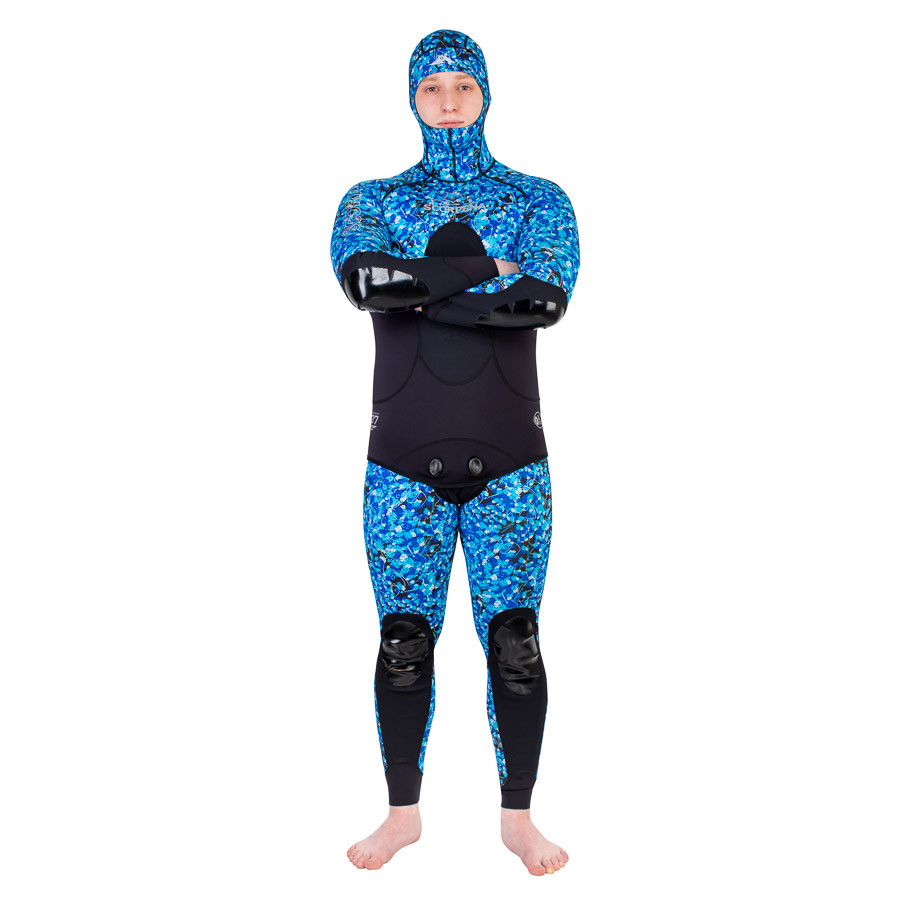 Гидрокостюм Scorpena C3 - 1.5 мм BLUE Camo