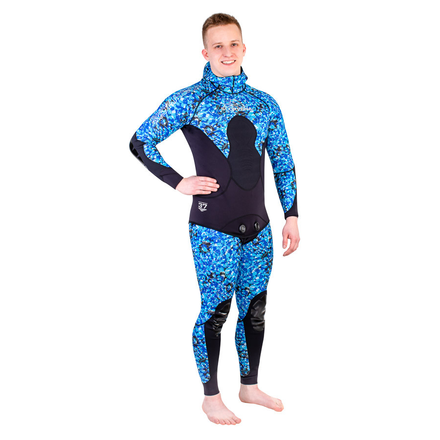 Гидрокостюм Scorpena C3 - 1.5 мм BLUE Camo