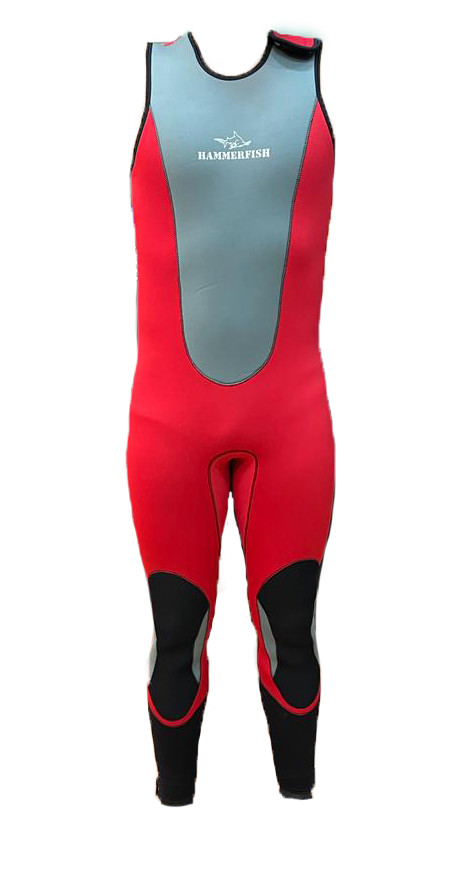 Раздельный гидрокостюм 7 мм DIVE HAMMERFISH RED p. XL (штаны и шорти)