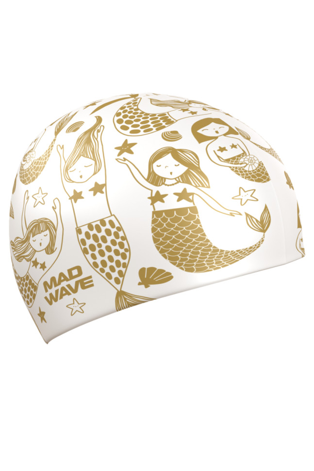 Юниорская силиконовая шапочка MERMAIDS