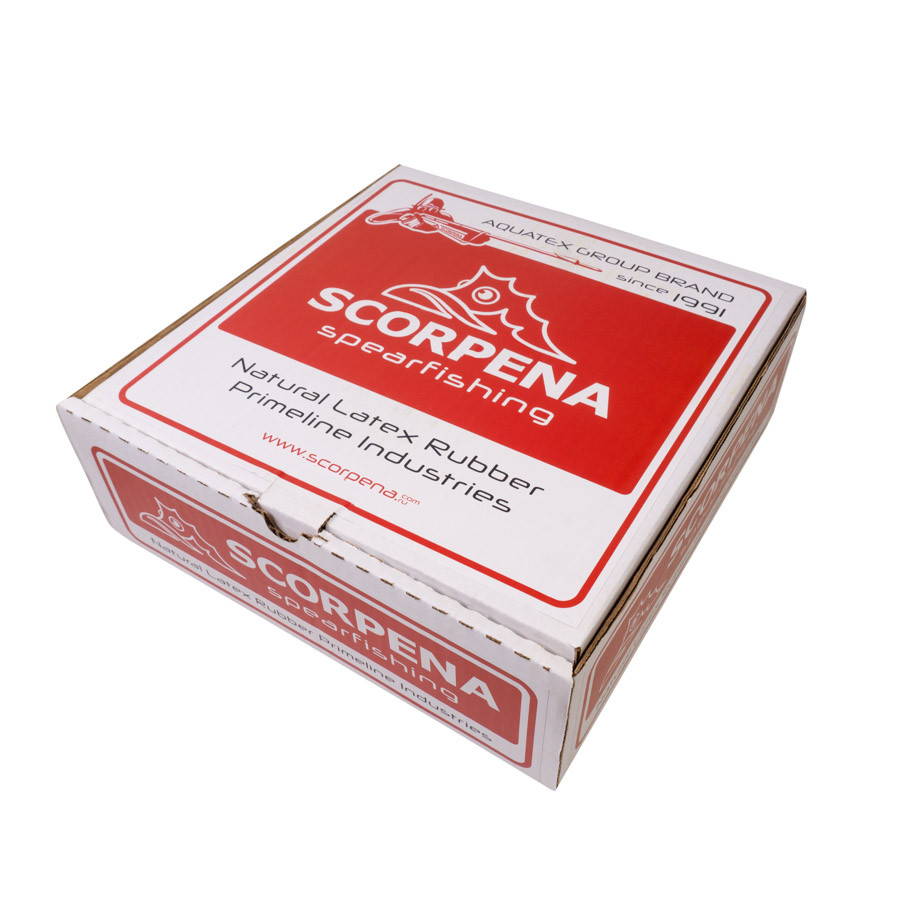 Тяга d16мм Scorpena RED, 15 метров в кор., двухкомпонентная, латексная,  