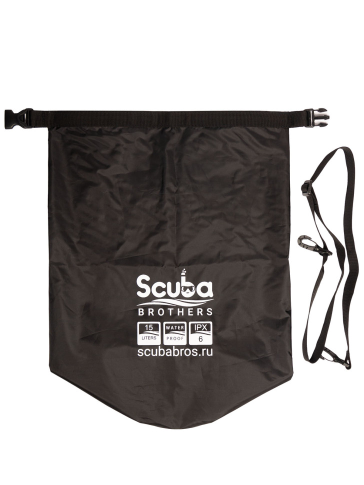 Гермомешок SCUBA BROTHERS BLACK WAVE