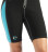 Гидрокостюм CRESSI LIDO LADY SHORTY, черный-аквамарин, 2mm