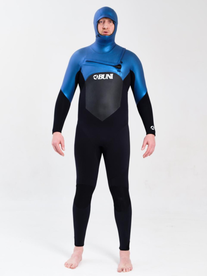 Гидрокостюм 3/2 мм ACTIVE BUNI молния Front-Zip для серфига