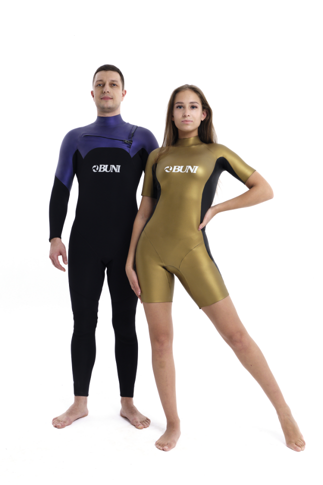 Гидрокостюм 3/2 мм ACTIVE BUNI молния Front-Zip для серфига