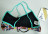 Купальник раздельный Neon top Phelps