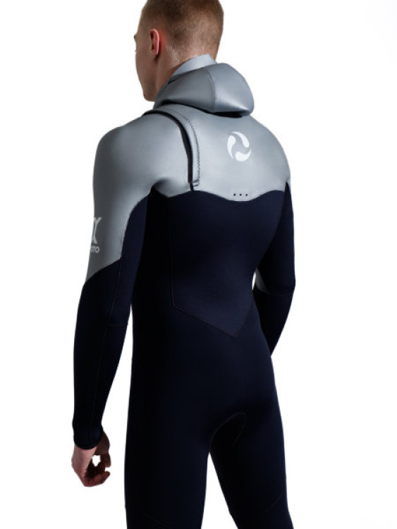 Аренда гидрокостюма с шлемом 6/5 мм ACTIVE молния Front-Zip BUNI для серфинга