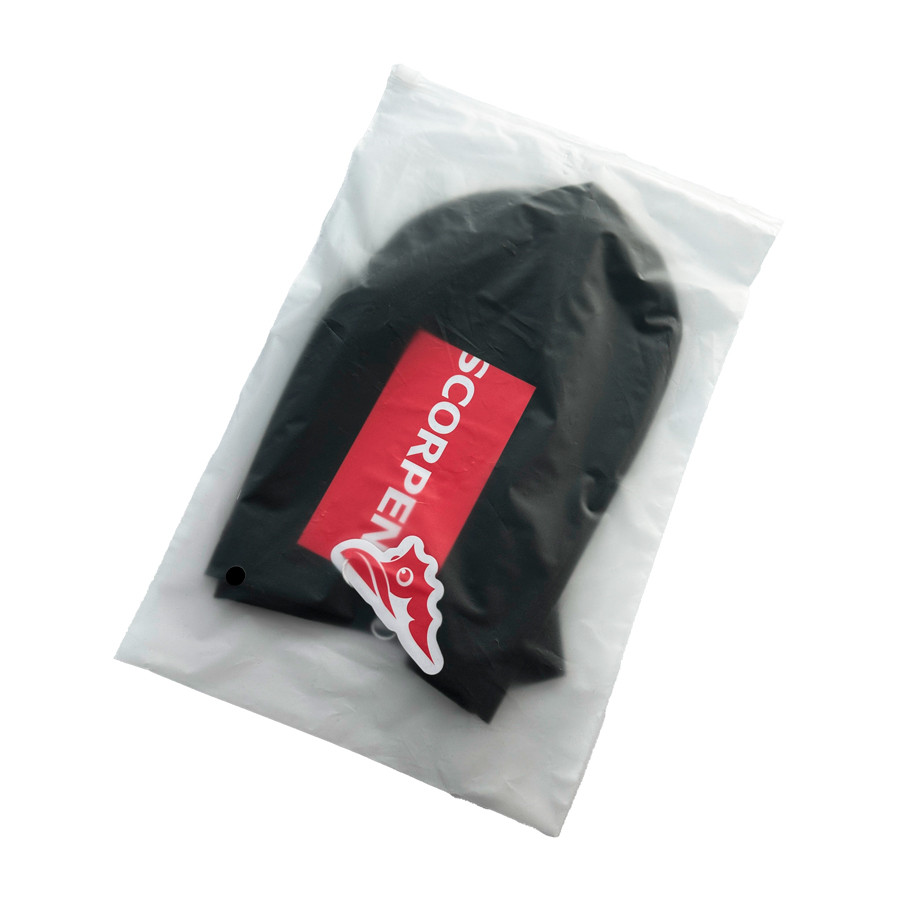 Шапка спортивная тонкая Scorpena Collection, чёрная