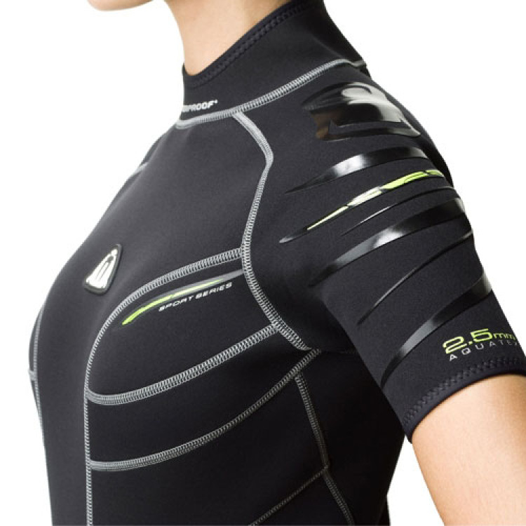 Гидрокостюм серия Спорт W30 шорти Waterproof 2.5 мм женский