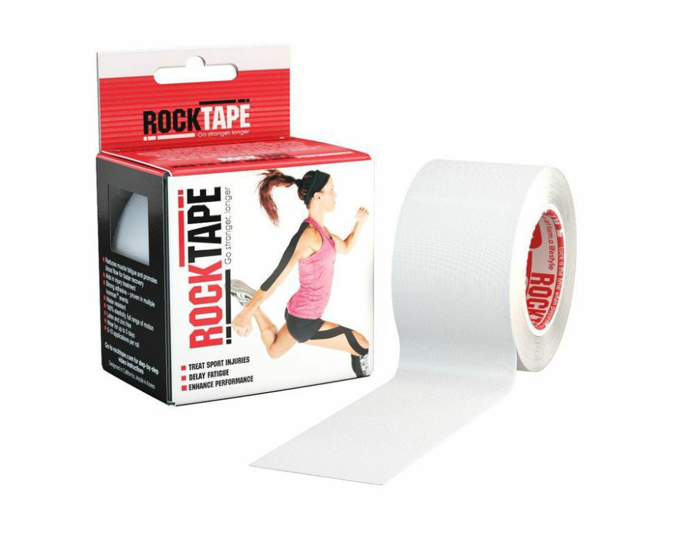 Тейп RockTape, 5 см х 5 м (однотонный)