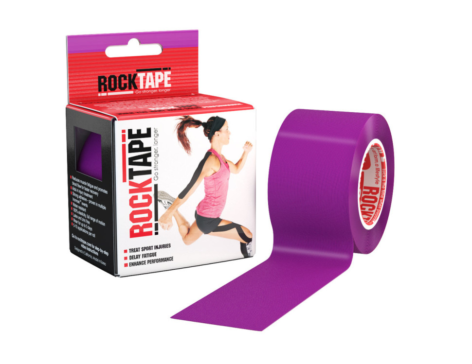 Тейп RockTape, 5 см х 5 м (однотонный)