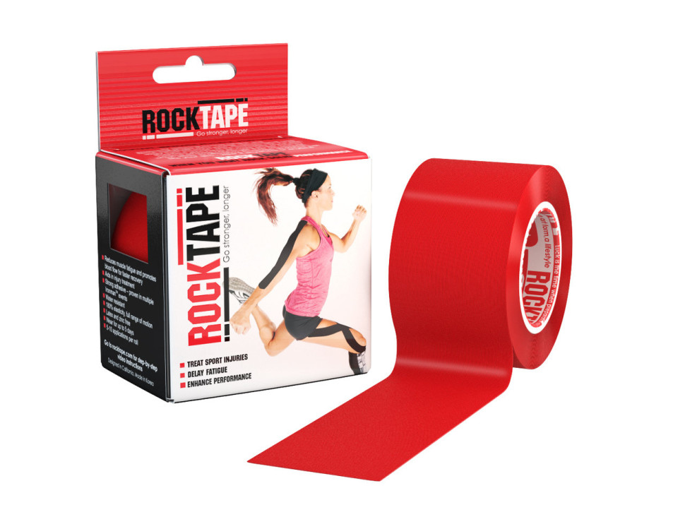 Тейп RockTape, 5 см х 5 м (однотонный)