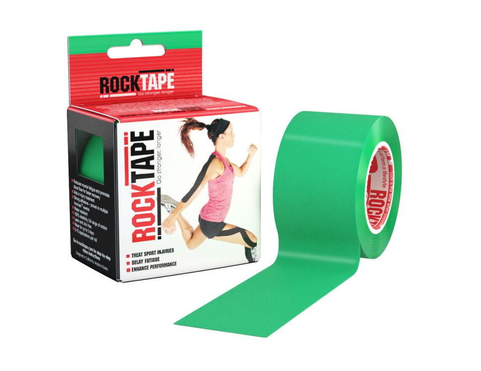 Тейп RockTape, 5 см х 5 м (однотонный)