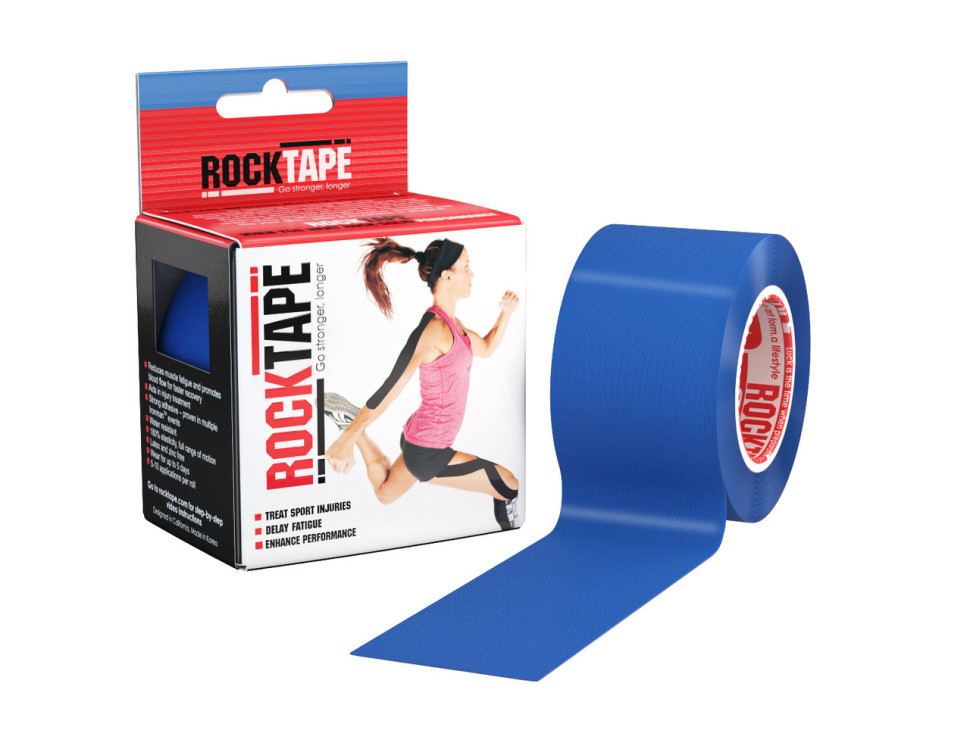 Тейп RockTape, 5 см х 5 м (однотонный)