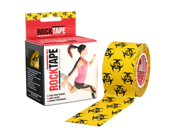 Тейп RockTape, 5 см х 5 м (с рисунком)