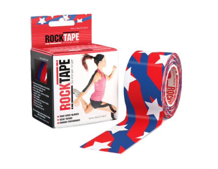 Тейп RockTape, 5 см х 5 м (с рисунком)
