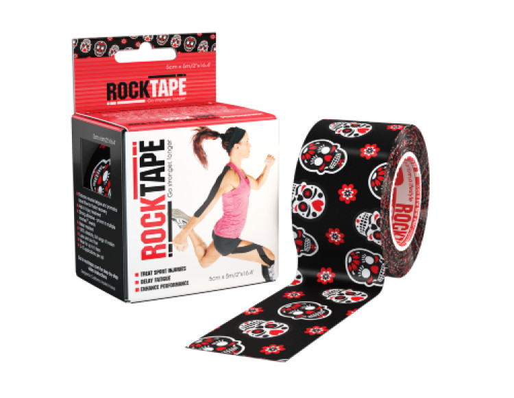 Тейп RockTape, 5 см х 5 м (с рисунком)