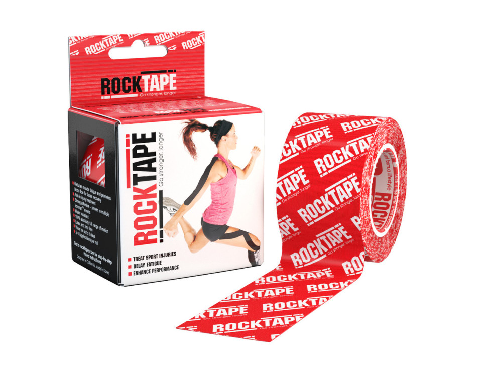 Тейп RockTape, 5 см х 5 м (с рисунком)