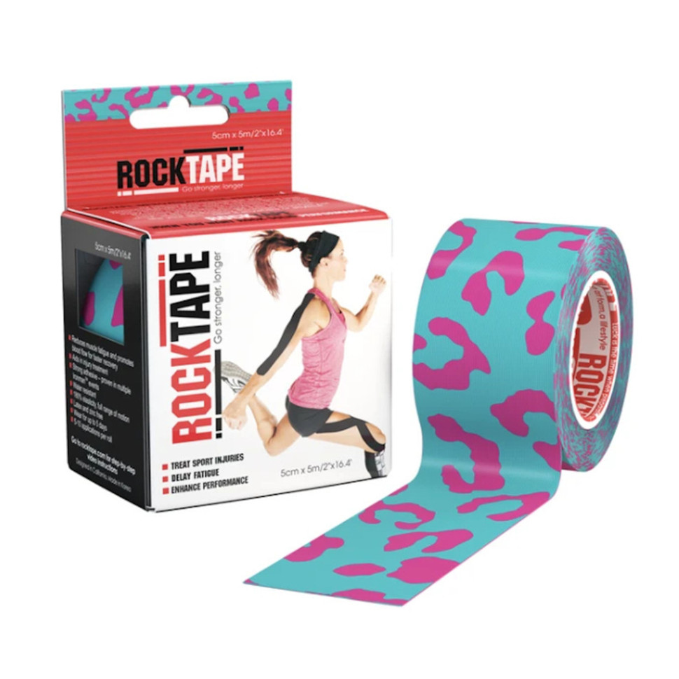 Тейп RockTape, 5 см х 5 м (с рисунком)