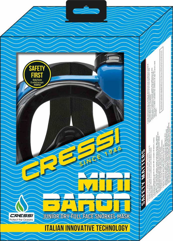 Маска полнолицевая CRESSI BARON детская