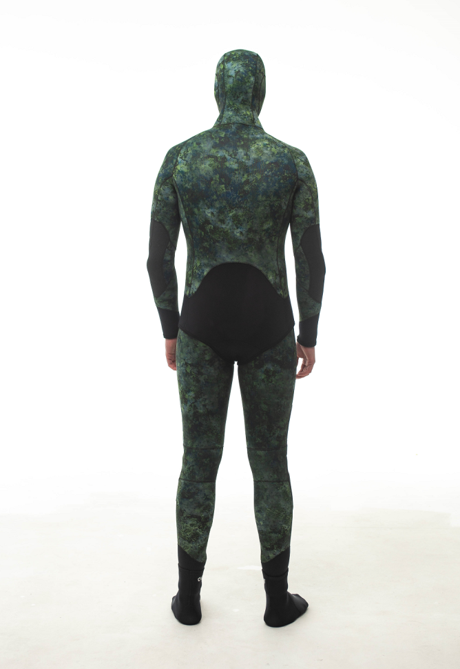 Гидрокостюм 3 мм AQUASTRETCH CAMO GREEN HAMMERFISH /ОТКРЫТАЯ ПОРА