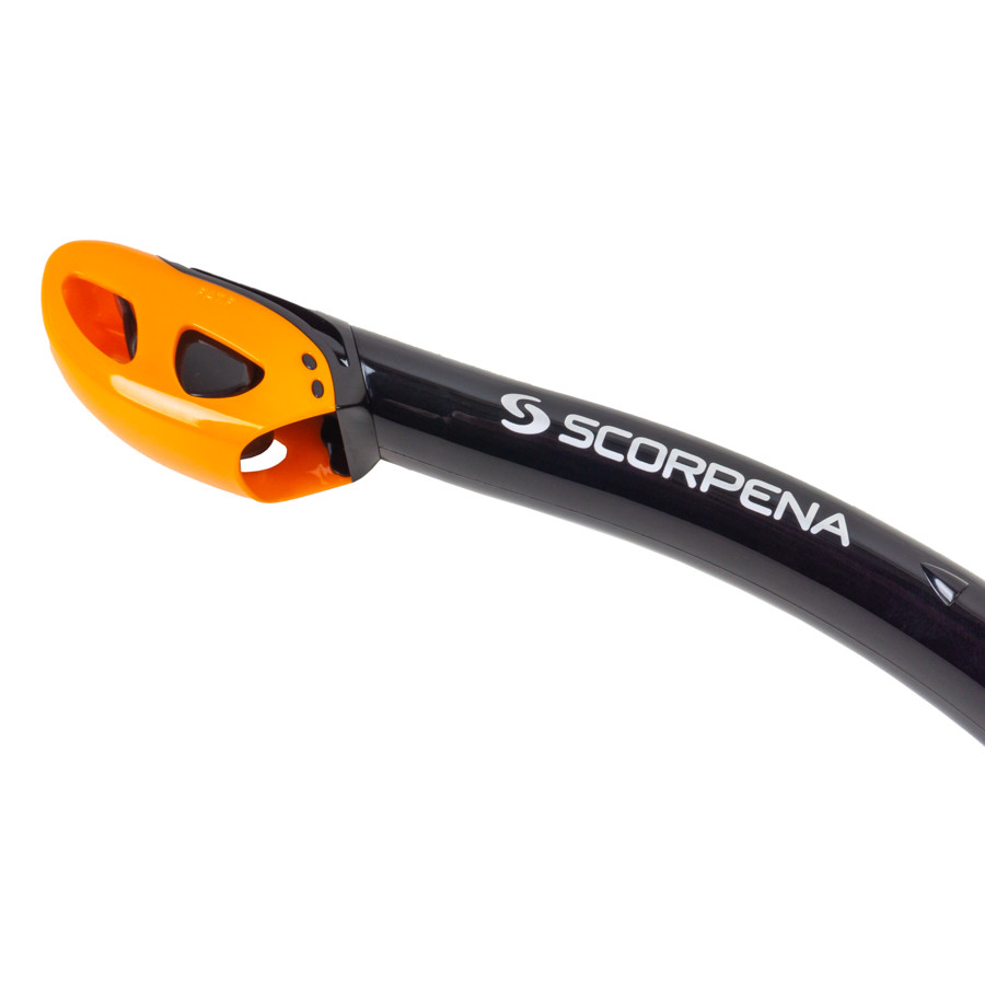Трубка Scorpena K4 c двумя клапанами, прямая