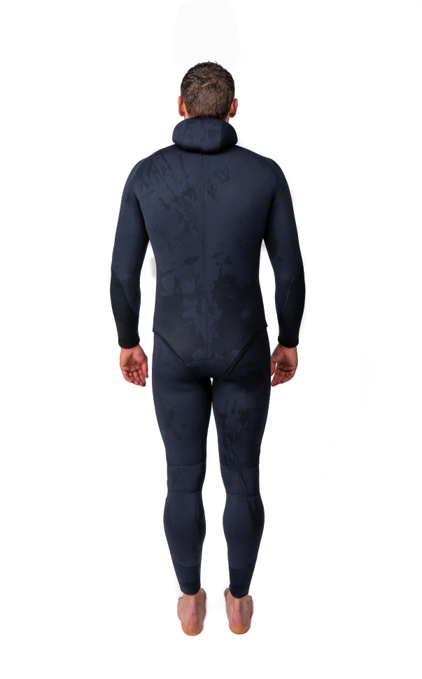 Куртка для подводной охоты 5 мм HAMMERFISH STRONG BLACK, открытая пора