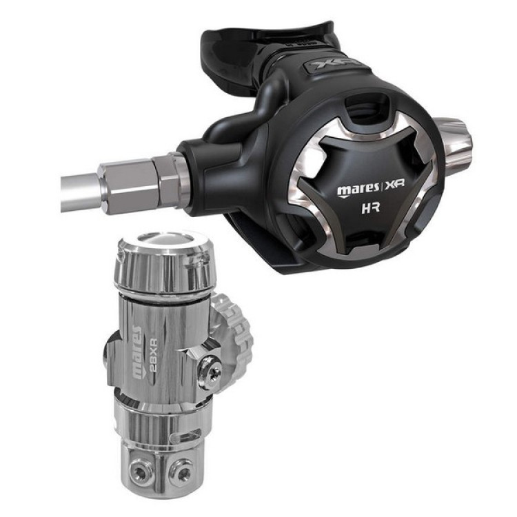 Регуляторы для дайвинга MARES XR 28XR HR TekSet с 2манометрами, DIN до 40% О2