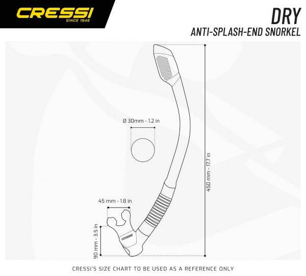 Трубка DRY Cressi