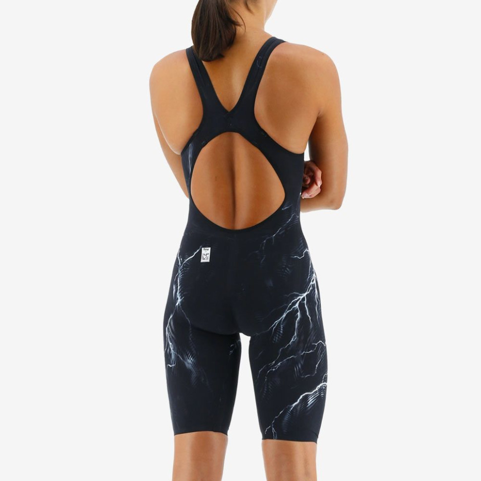 Гидрокостюм с открытой спиной  TYR VENZO Phantom Oblivion Open Back Swimsuit
