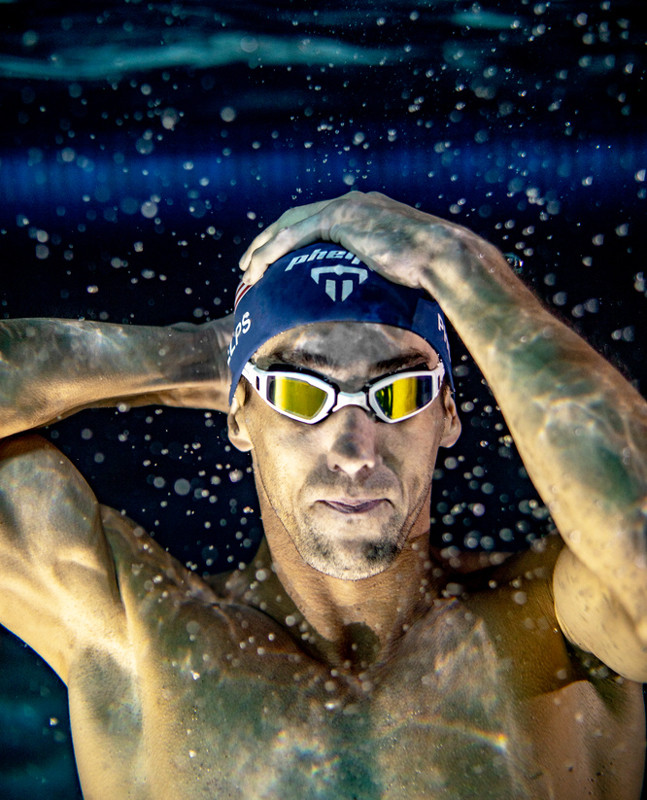 Шапочка для плавания Race 2021 Phelps