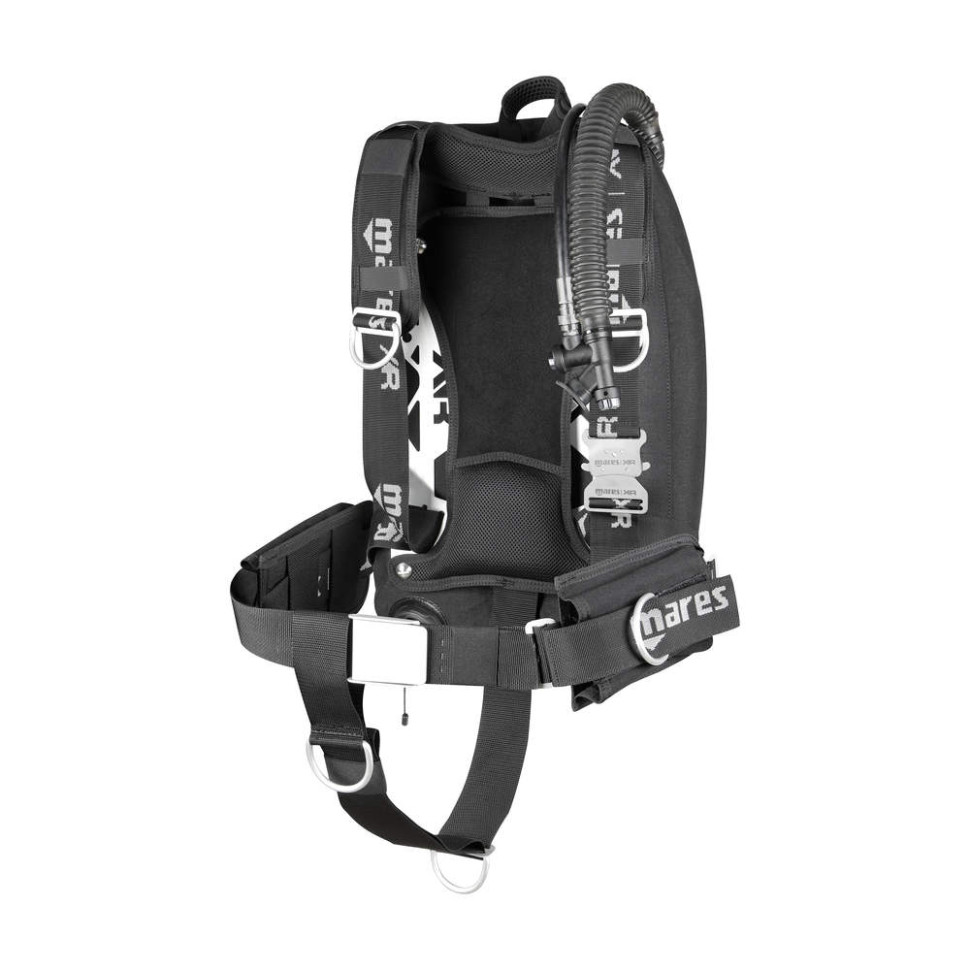 Комплект MARES XR REC ICE SINGLE BACKM 16л, с стальной спинкой и деталями