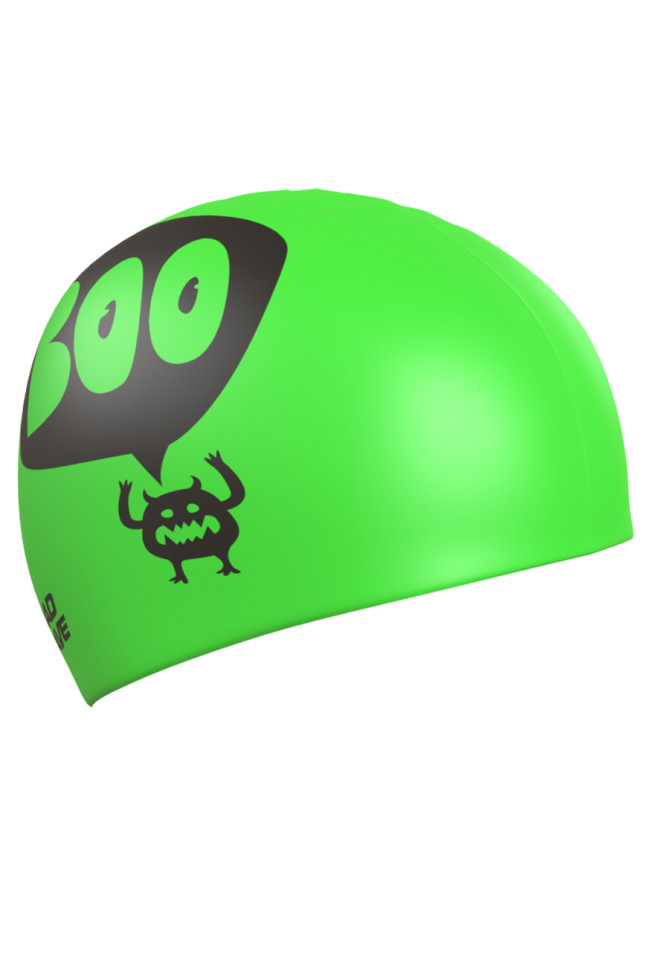 Юниорская силиконовая шапочка BOO