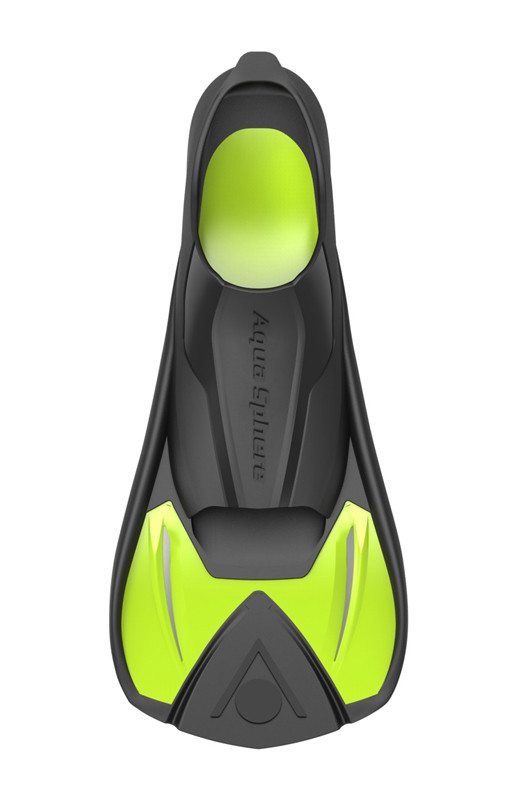 Ласты короткие для бассейна Microfin 2020 Aqua Sphere, желтые