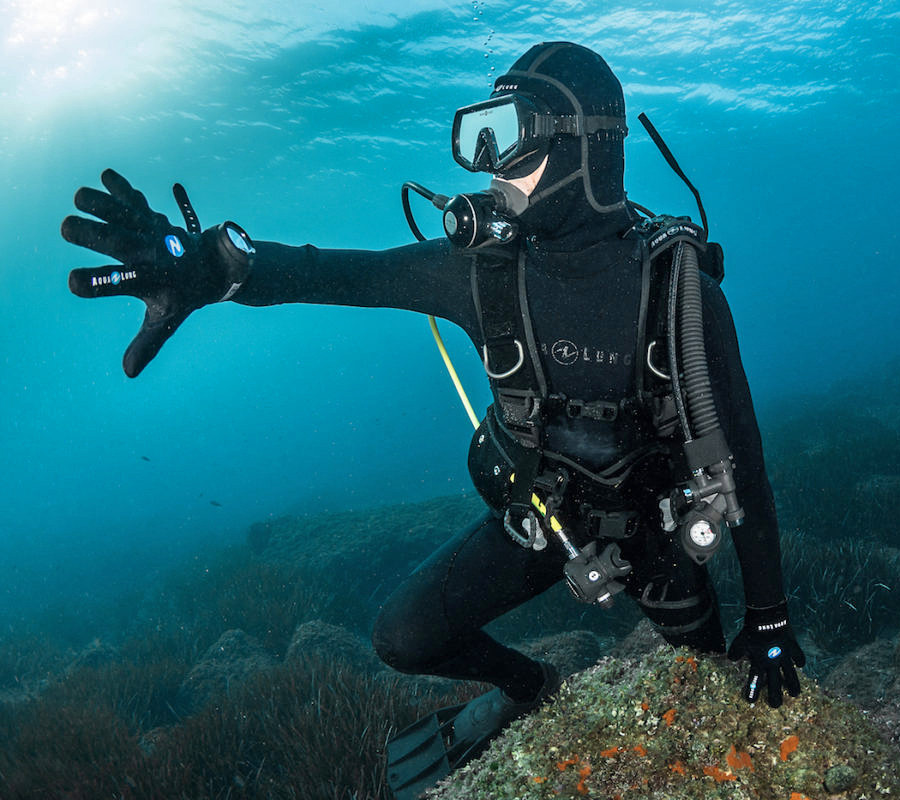 Перчатки для дайвинга Dry Comfort Aqua Lung