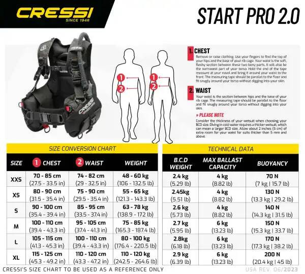Жилет компенсатор START PRO 2 Тип-классический Cressi