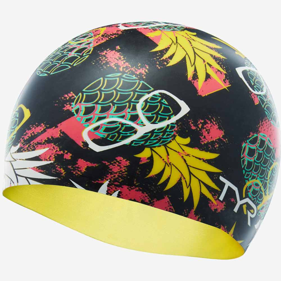 Шапочка для плавания TYR Pineapple Man Swim Cap