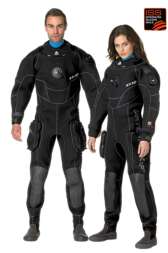 Гидрокостюм сухой Waterproof D10 PRO ISS мужской